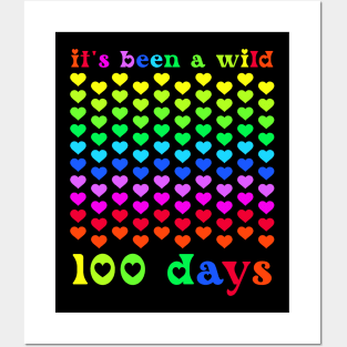 Funny We Rocked 100 Days of School Teacher Student Gift Posters and Art